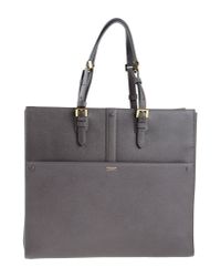 Lyst - Giorgio Armani Handbag in Gray
