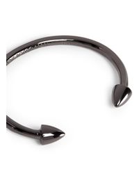Eddie Borgo | Gray Double Cone Cuff for Men | Lyst