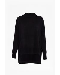 French Connection | Black Ziggy Vhari Jumper | Lyst