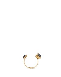 Ela Stone | Metallic 'Liadana' Hematite Stone Ring | Lyst