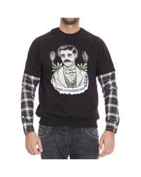 Frankie Morello | Black Sweater for Men | Lyst