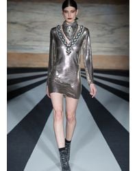 Matthew Williamson | Metallic Jewelled Chainmail Neckerchief | Lyst