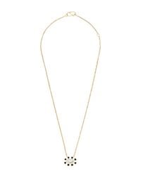 Holly Dyment | Gray Mini Lip Pendant Necklace in Grey | Lyst