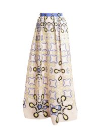 Peter Pilotto | Pink Freya Waffle Skirt | Lyst
