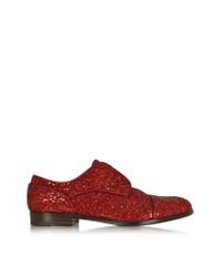 Fratelli Rossetti - Red Ciliegia Glitter Dandy Derby Shoe for Men - Lyst