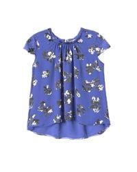 Rebecca Taylor | Blue Alyssum Burnout Top | Lyst