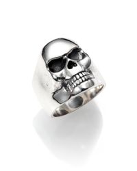 King Baby Studio | Metallic Classic Skull Ring for Men | Lyst