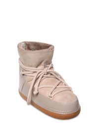 Ikkii | Natural Classic Low Suede & Leather Boots | Lyst