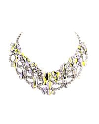 Tom Binns | Metallic Marbled Necklace | Lyst