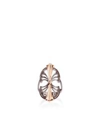 Bochic | Multicolor Cut Out Fan Ring | Lyst