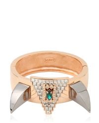 Mawi | Metallic Deco Fang Prism Bracelet | Lyst