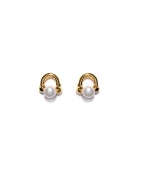 Lizzie Fortunato | Metallic Conch Earrings | Lyst