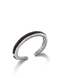 John Hardy | Metallic Classic Chain Slim Cuff | Lyst