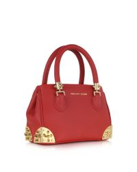 Philipp Plein - Mia Red Small Handbag - Lyst