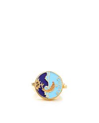 Alison Lou | Blue Caviar Ring | Lyst