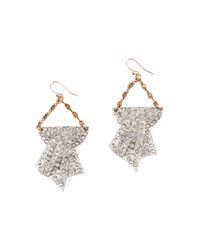 Lulu Frost | Metallic Art Deco Earring #31 | Lyst