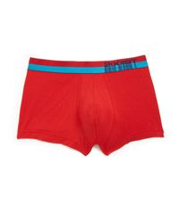 2xist | Red Barcode Modal No-show Trunks for Men | Lyst