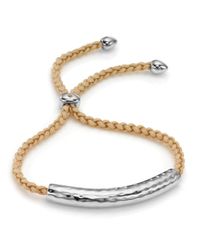 Monica Vinader | Metallic Esencia Friendship Bracelet | Lyst