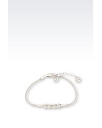 Emporio Armani | Metallic Bracelet | Lyst