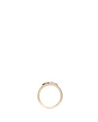 Lulu Frost | Metallic 'love' 14k Yellow Gold Ring | Lyst