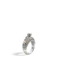 John Hardy | Metallic Legends Naga Slim Dome Ring | Lyst
