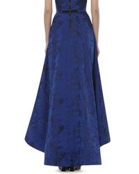 Alice + Olivia - Blue Cohe Asymmetrical Long Skirt - Lyst
