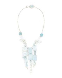Sharon Khazzam | Blue Piette Necklace | Lyst