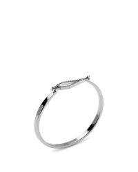 Rebecca Minkoff | Metallic Open Blade Bangle | Lyst