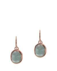 Monica Vinader | Blue Siren Wire Earrings | Lyst