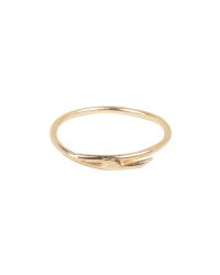 Jane Pope Jewelry | Metallic Gold Stitch Ring | Lyst
