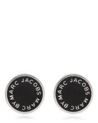 Marc By Marc Jacobs | Metallic Disc-O New Classic Enameled Earrings | Lyst