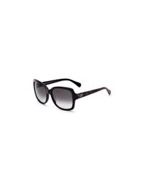 Diane von Furstenberg | Black Tallyanne Square Sunglasses | Lyst