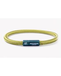 Tateossian | Soho Bracelet In Green Copper Wire for Men | Lyst