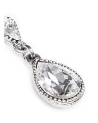 Philippe Audibert | Green 'donna' Tear Drop Crystal Earrings | Lyst