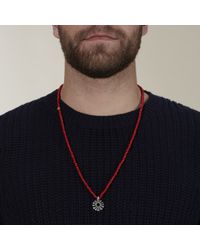 Lulu Frost | Red George Frost G. Frost Beaded Life Pendant | Lyst