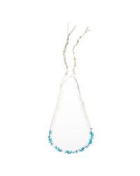 Lulu Frost - Blue G. Frost Culture Clash Morse Necklace - Lyst