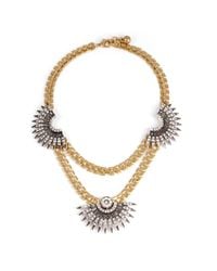 Lulu Frost - Metallic Beacon Statement Necklace - Lyst