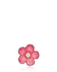 Ferragamo | Pink Anemone Mono Earring | Lyst