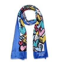 Boutique Moschino | Blue Stole | Lyst
