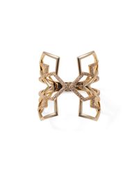 Lulu Frost | Metallic Portico Hinged Cuff | Lyst