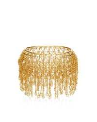Wilfredo Rosado | Metallic 18k Yellow Gold Fringe Bracelet | Lyst