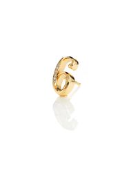 Lulu Frost | Metallic Code Number 18kt #6 Earring | Lyst