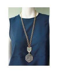 Lulu Frost | Metallic Ortigia Long Pendant Necklace | Lyst