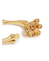 Alexander McQueen | Metallic Skull Claw Bracelet | Lyst