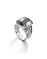 John Hardy | Metallic Octagon Ring | Lyst