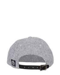Polo Ralph Lauren | Gray Wool Blend Baseball Hat | Lyst