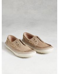 John Varvatos | Brown Redding Boat Shoe for Men | Lyst
