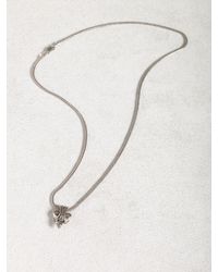 John Varvatos | Metallic Sterling Silver Arrow Pendant for Men | Lyst