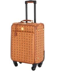 MCM | Brown Small Coated Canvas Cabin Trolley | Lyst