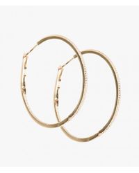 Ariel Gordon | Metallic Eternity Hoops | Lyst